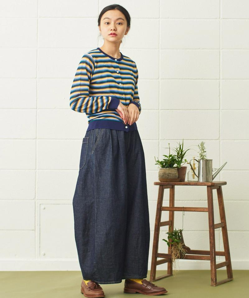 △mat　デニム ボリュームパンツ（mat quotidien）