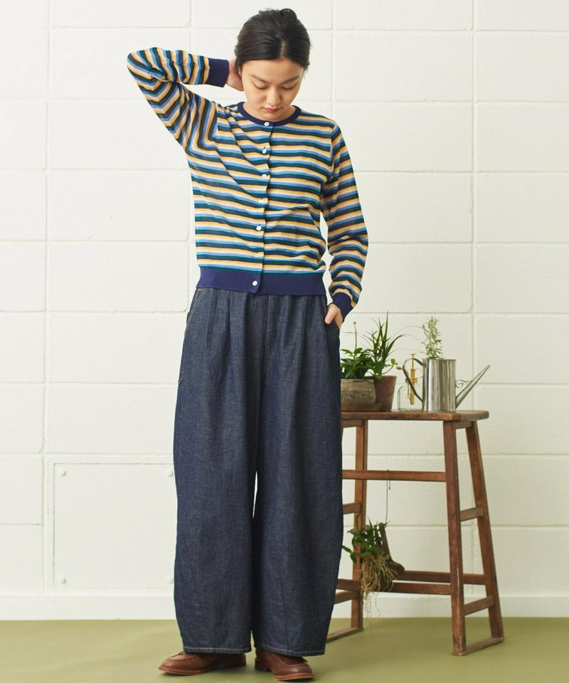 △mat　デニム ボリュームパンツ（mat quotidien）