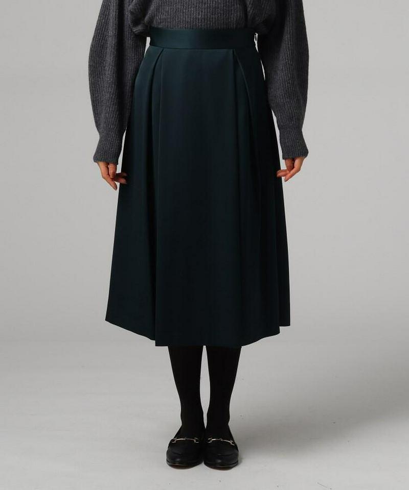 メリノサテンタックスカート