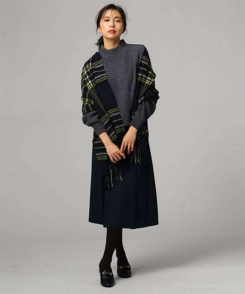 メリノサテンタックスカート