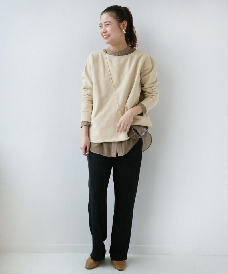 ピグメントバッククロススウェット◆（JOURNAL STANDARD relume）