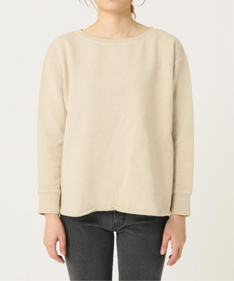 ピグメントバッククロススウェット◆（JOURNAL STANDARD relume）
