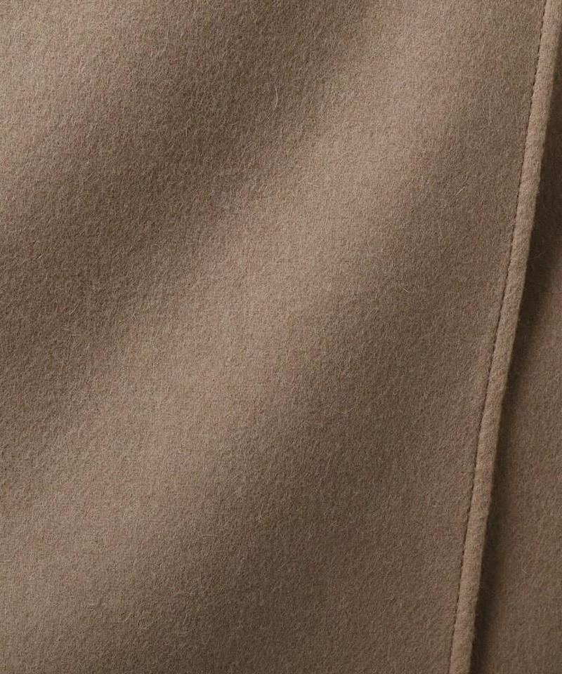 アンゴラ混リバーコート