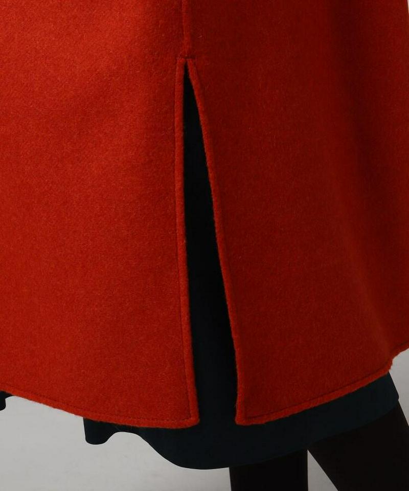 [L]カシミヤ混リバーコート