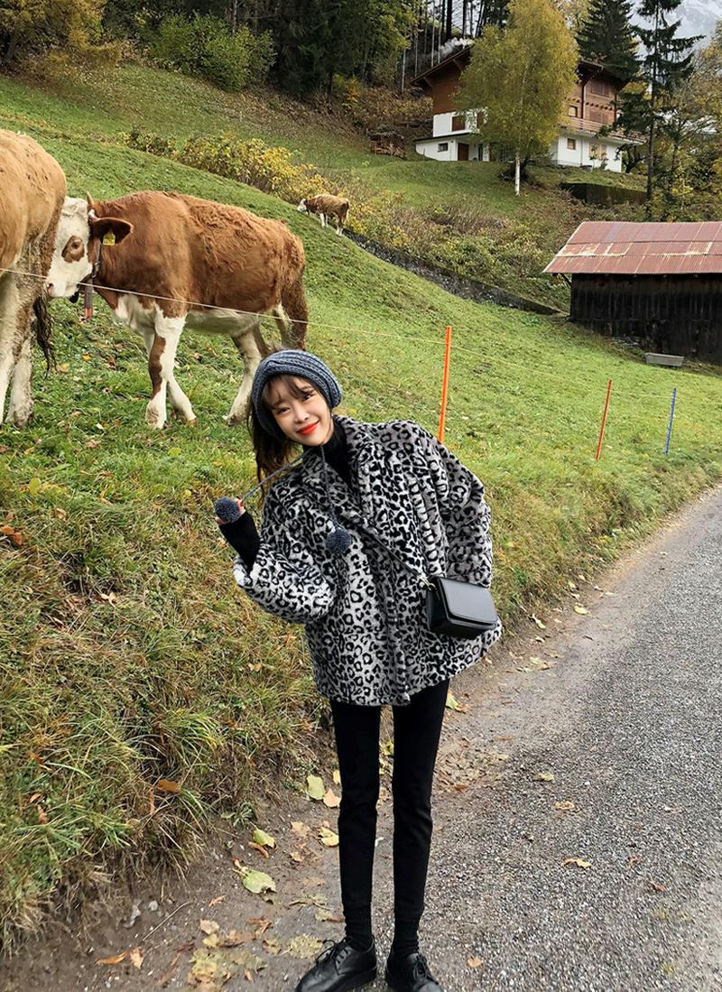 レオパードファージャケット