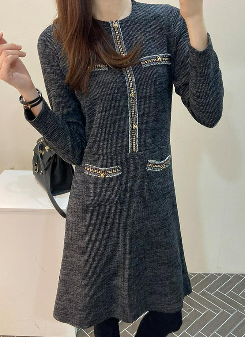 ゴールドボタンポイントワンピース