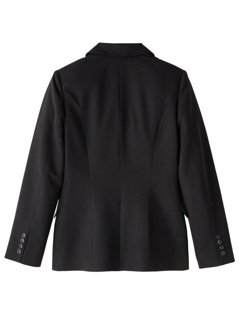 624795＿女らしさを引き立てる　ダブルブレストジャケット
