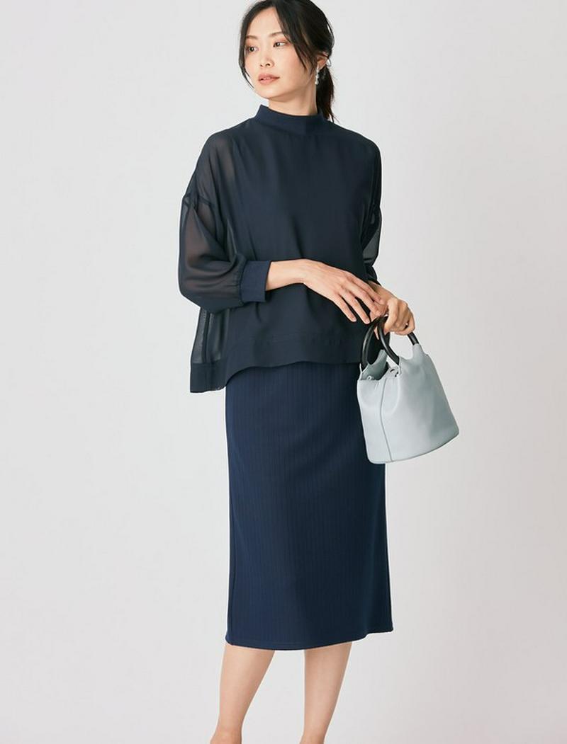 シフォンブラウスセットアップ