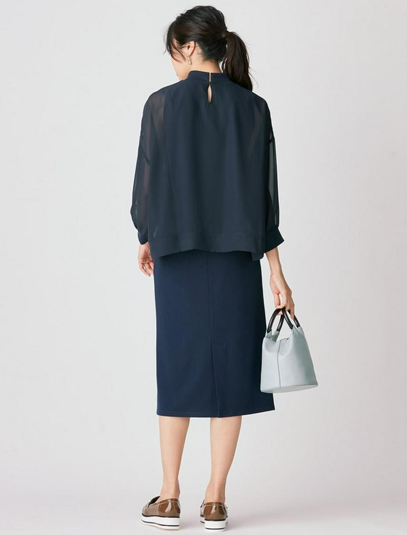 シフォンブラウスセットアップ