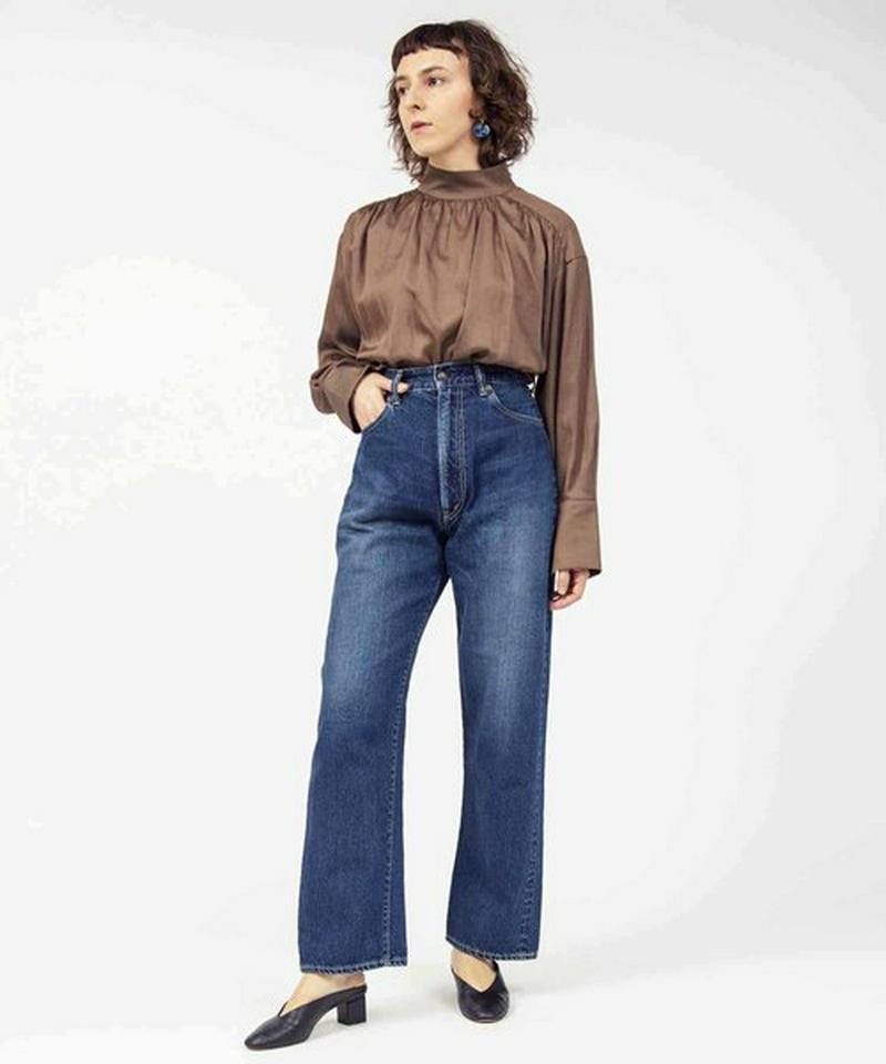 SWELL VINTAGE × Attick by Johnbull コラボレーションハイウエストジーンズ