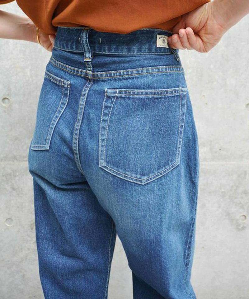 SWELL VINTAGE × Attick by Johnbull コラボレーションハイウエストジーンズ