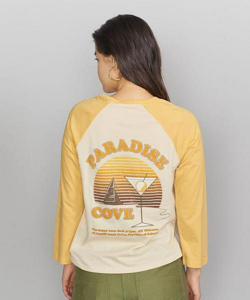 ＜SPELL＞PARADISE ラグランTシャツ