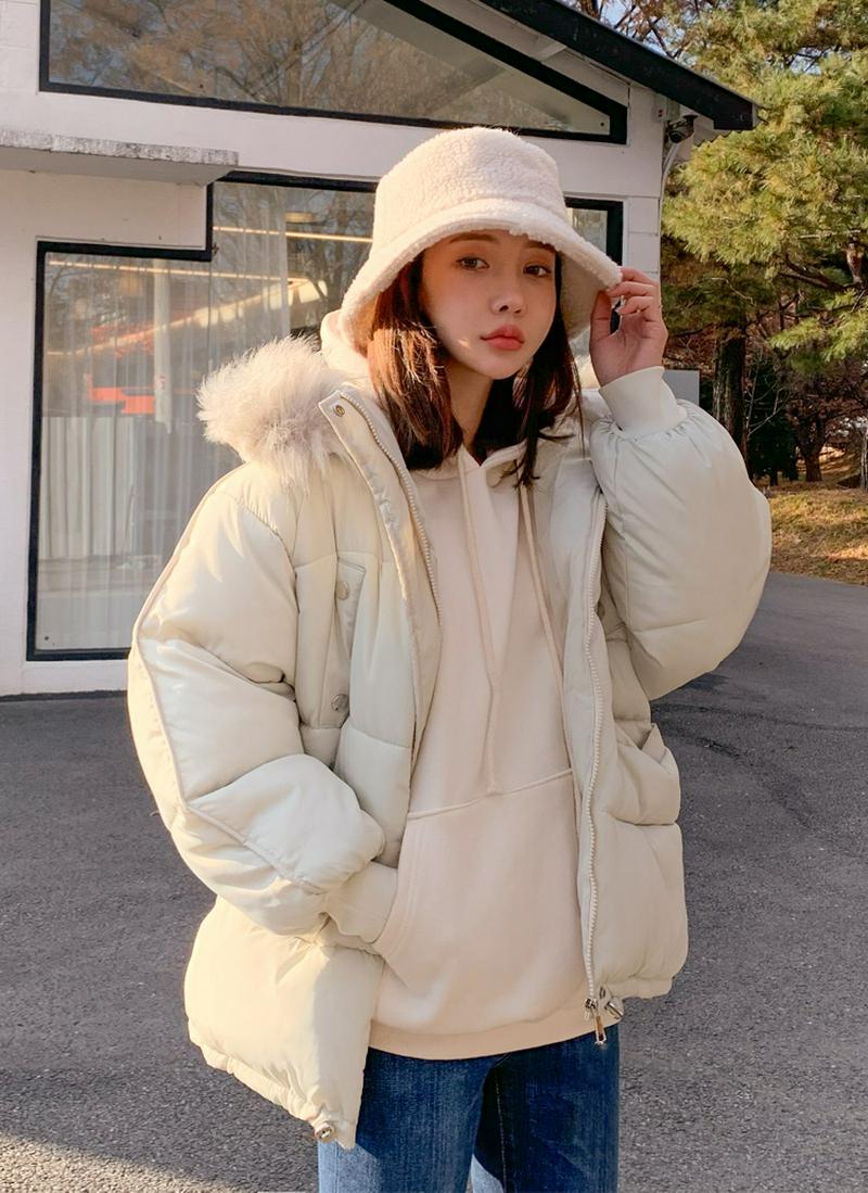 エコファーフードウェルロンジャケット