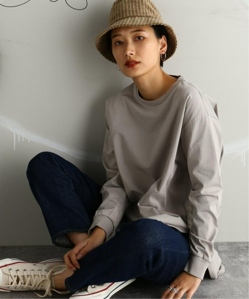 《追加》プレミアムコットン ラウンドヘム ロンTee◆2