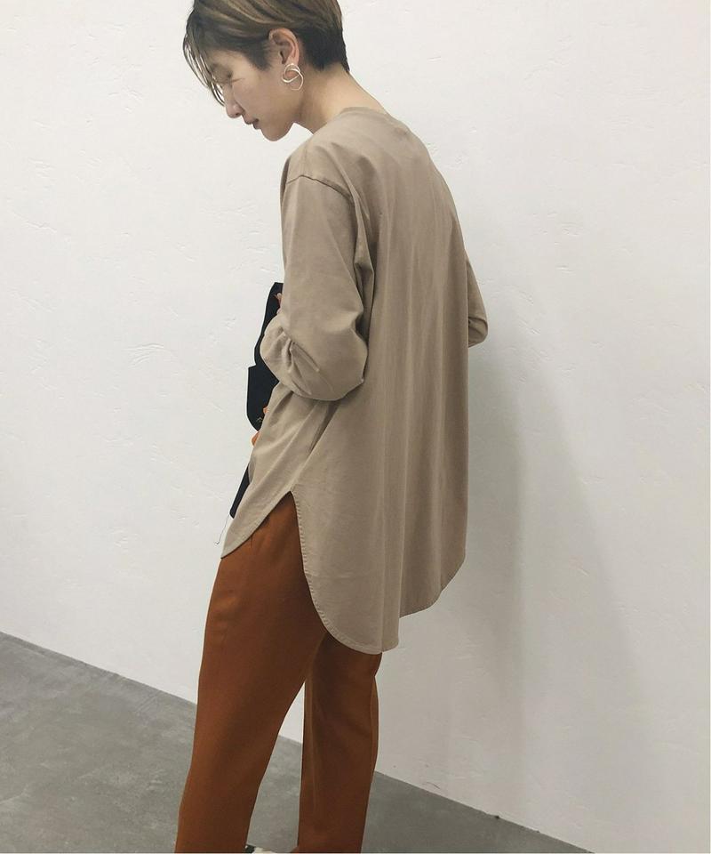 《追加》プレミアムコットン ラウンドヘム ロンTee◆2