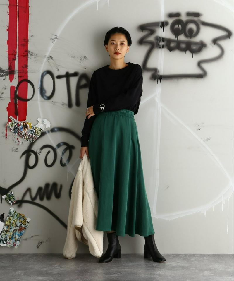 《追加》プレミアムコットン ラウンドヘム ロンTee◆2