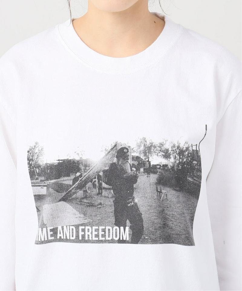 《追加》【FREDERICK/フレデリック】TIME AND FREEDOM PHOTO ロングTシャツ◆
