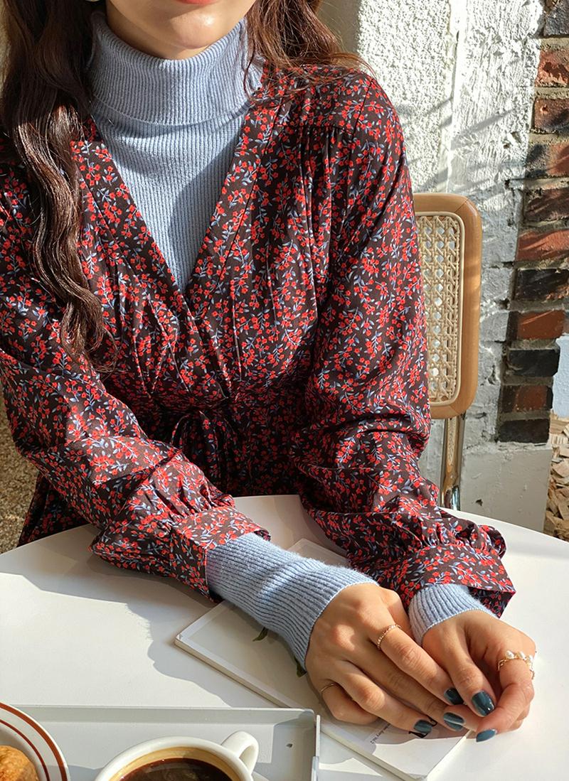 ドロストフローラルワンピース・全2色