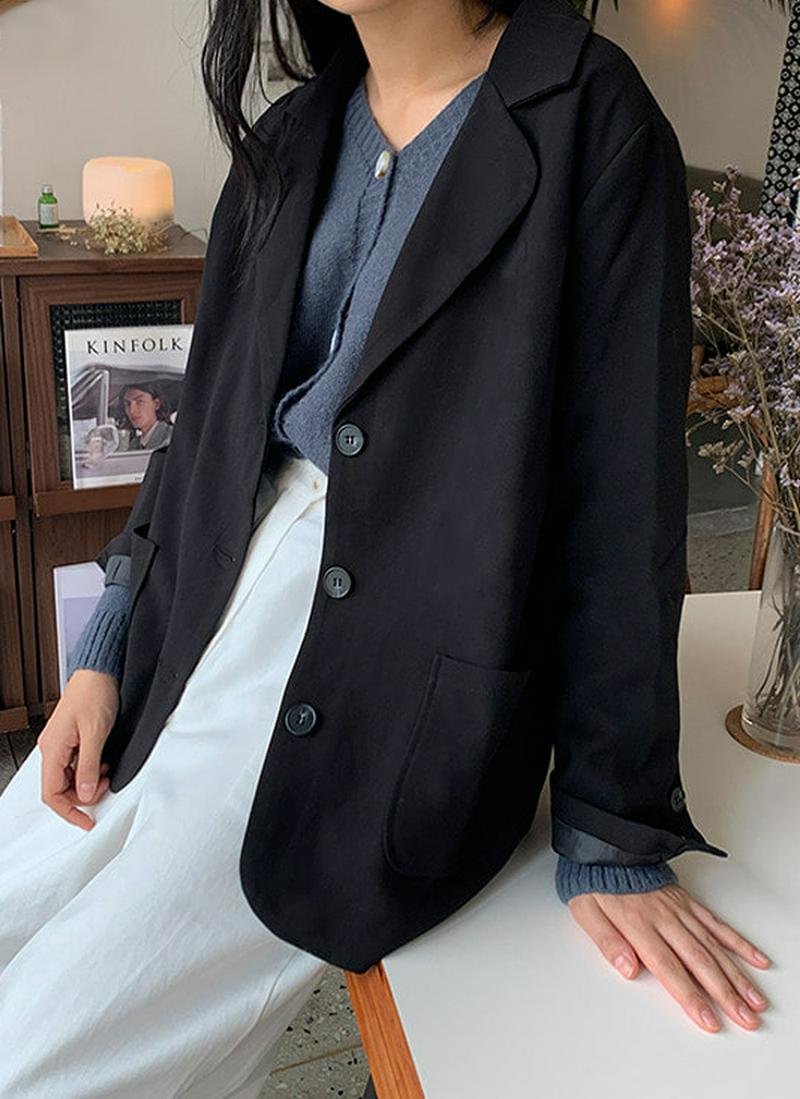 シングルスリーボタンジャケット