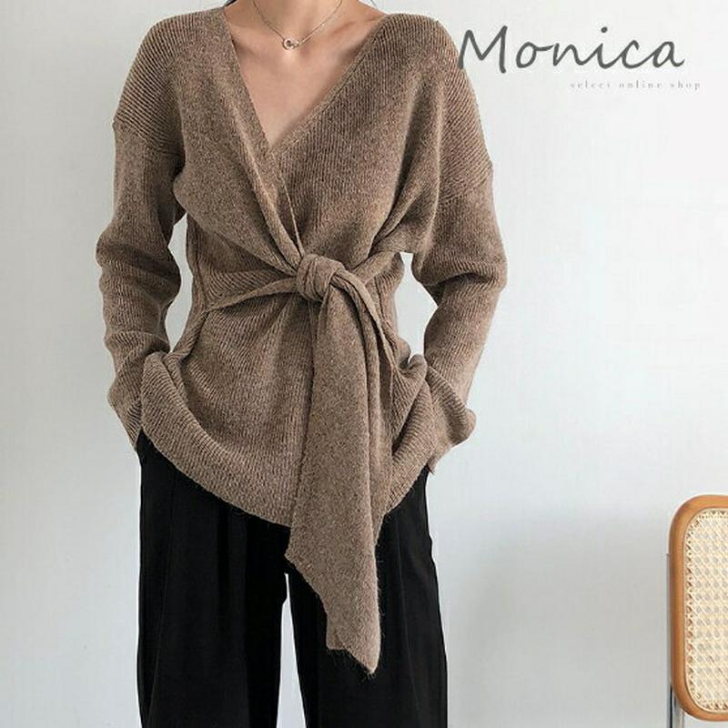 T314【monicaselect】ニット　トップス