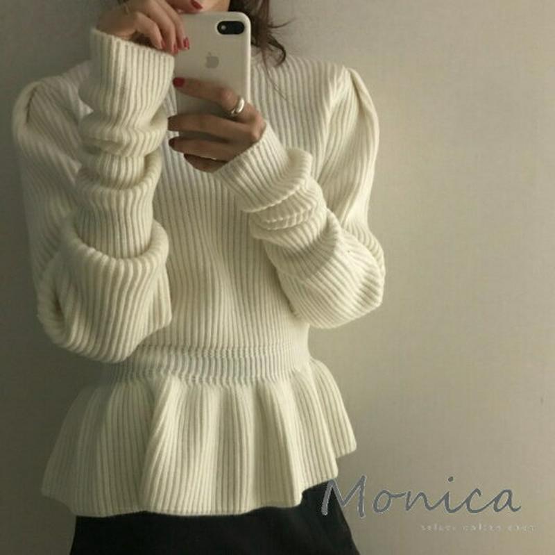 T317 【monicaselect】ニット　トップス