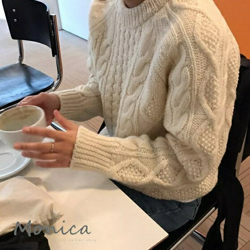 T322 【monicaselect】ニット　トップス