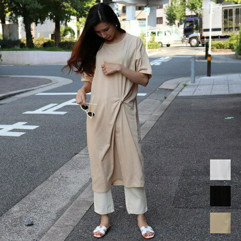 3カラーデザインワンピース 【monicaselect】モニカセレクト　レディースファッション　韓国ファッション　プチプラ　ワン