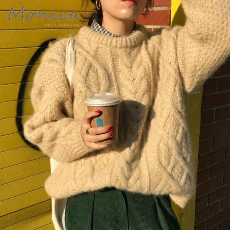 T323　【monicaselect】ニット　トップス