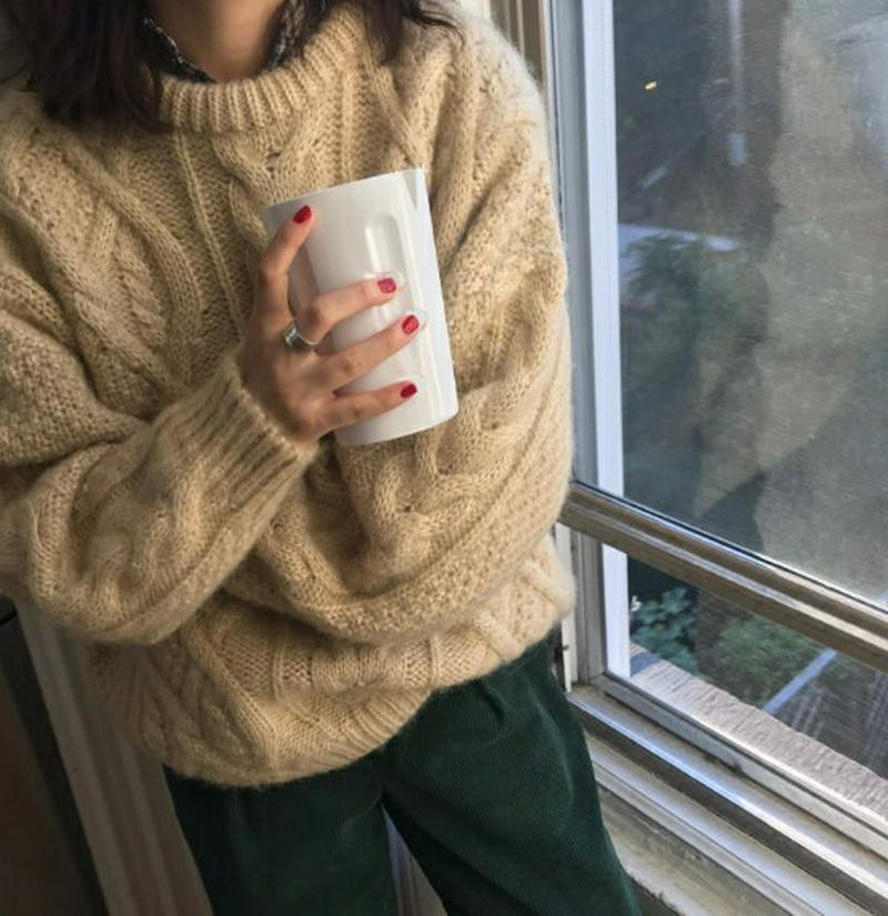 T323　【monicaselect】ニット　トップス