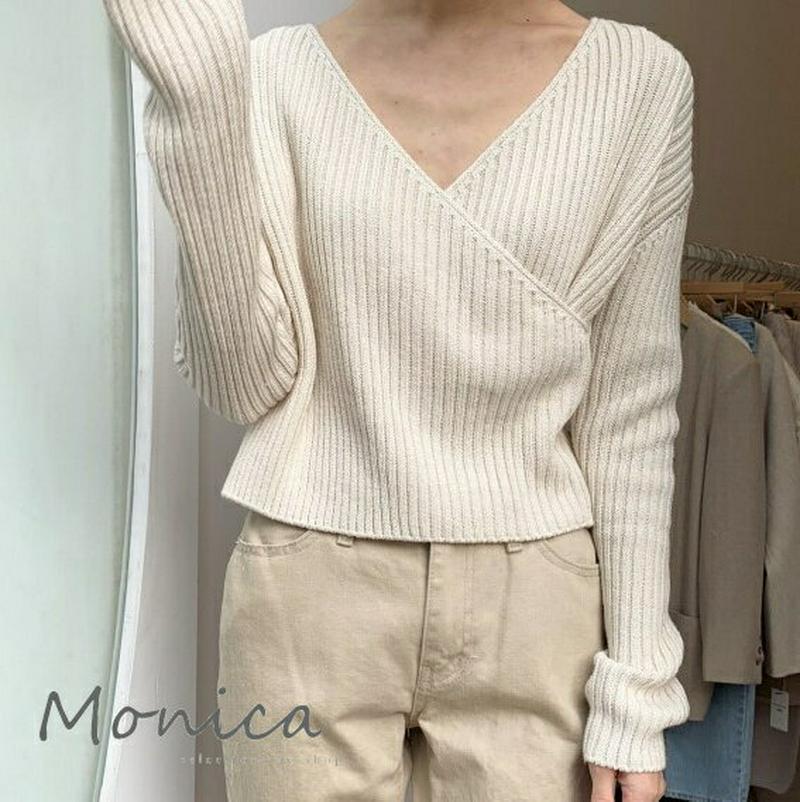 T316【monicaselect】ニット　トップス