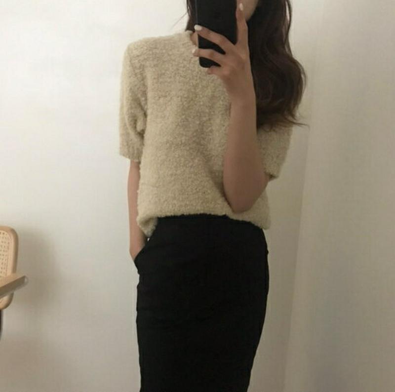 T313 【monicaselect】ニット　トップス