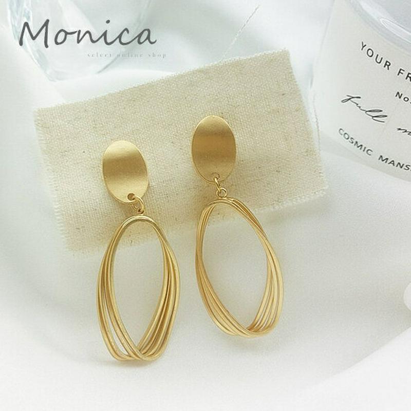 ゴールドピアス・イヤリング 【monicaselect】 monicaselect　モニカセレクト　レディースファッション　韓国