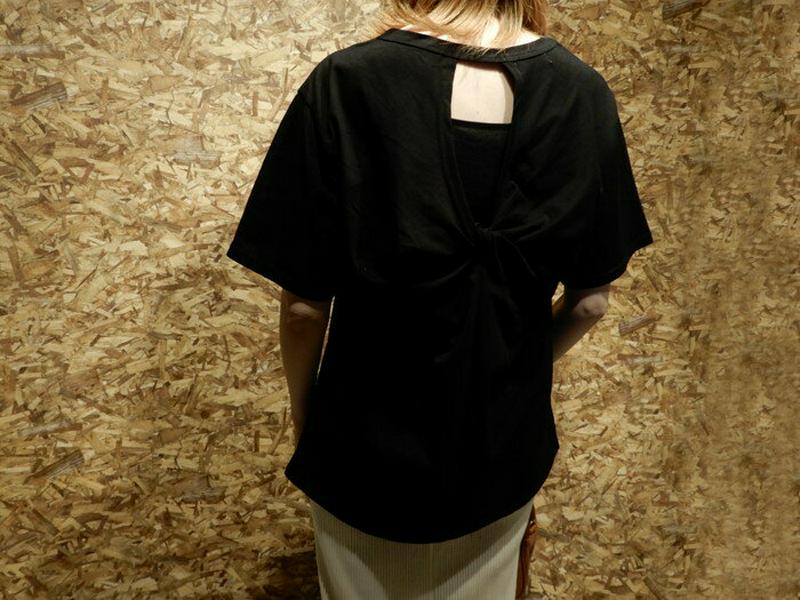 2カラーバックデザインTシャツ T259 【monicaselect】トップス　Tシャツ　半袖