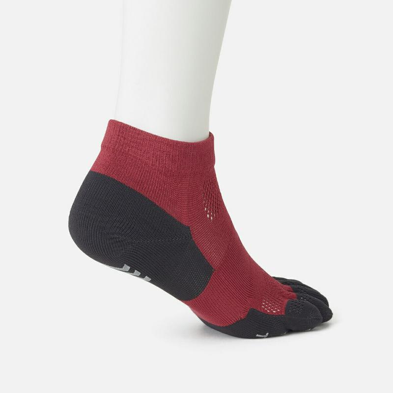 【あす楽】【TABIO SPORTS】 レーシングラン プロ 五本指ソックス 21.0〜23.0cm ブラック 黒 クロ / 靴下屋 靴下 タビオ タビオスポーツ Tabio くつ下 ショート 5本指 五本指 5本指靴下 五本指靴下 5本指ソックス レディース 小さいサイズ S 日本製 ¬¬