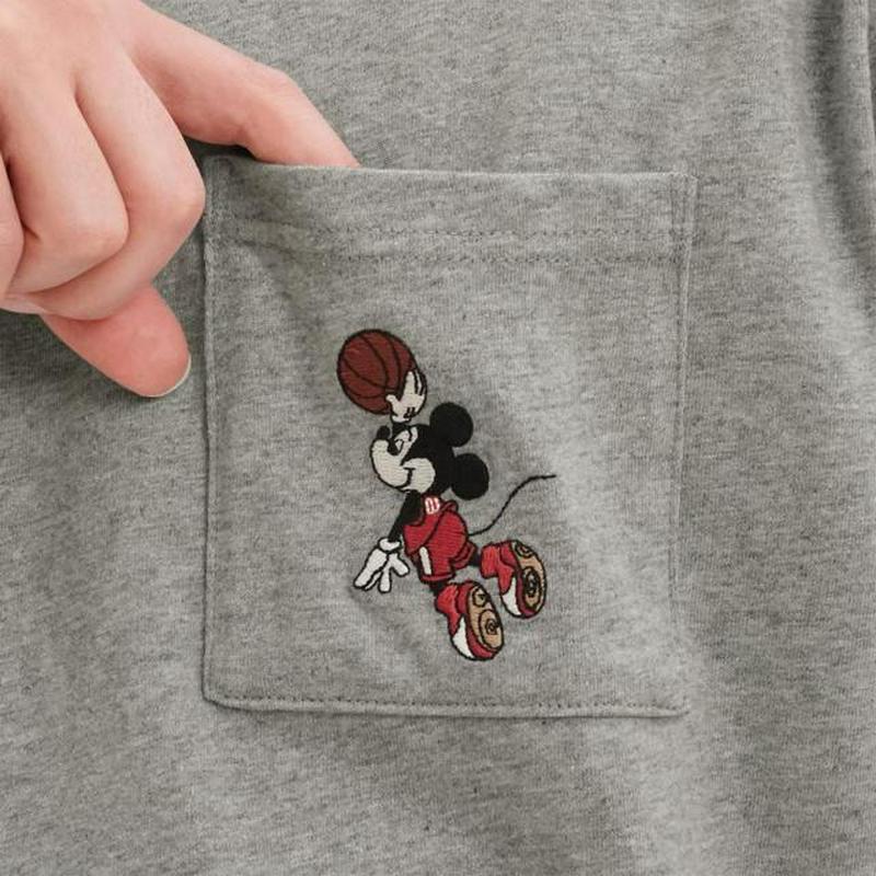コットンクルーネックT(長袖)Disney3