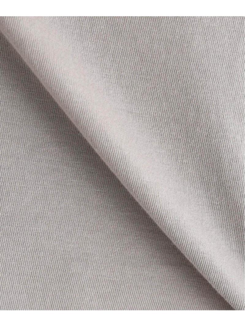 (W)プレミアムコットン ラウンドヘム L/Tee