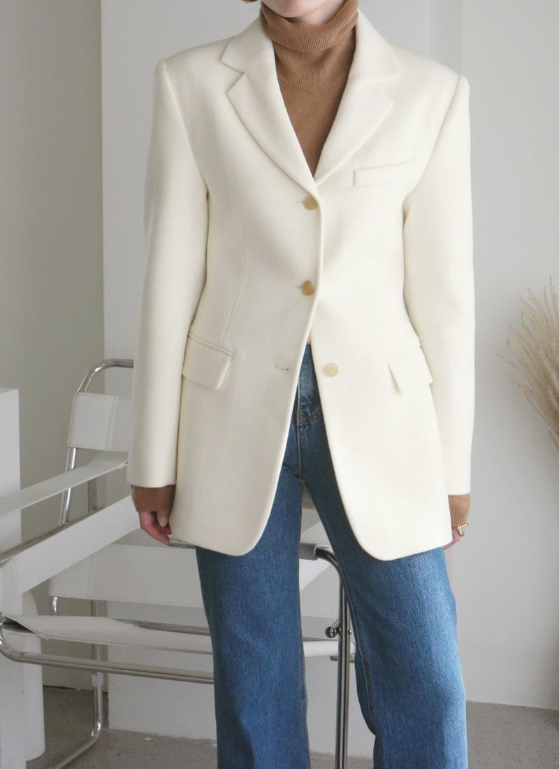 ウールベーシックジャケット