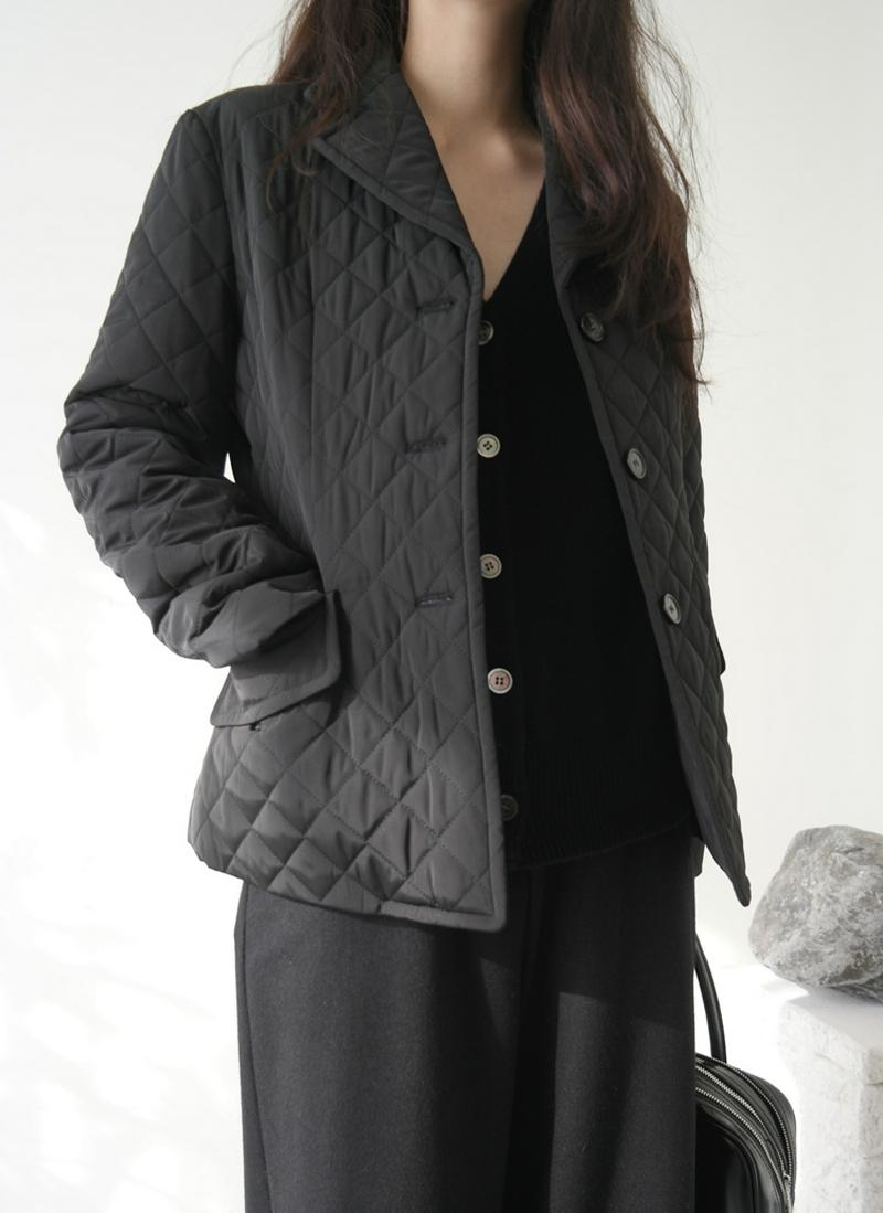 ダイヤキルティングジャケット