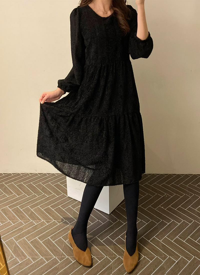 ファータッチティアードワンピース