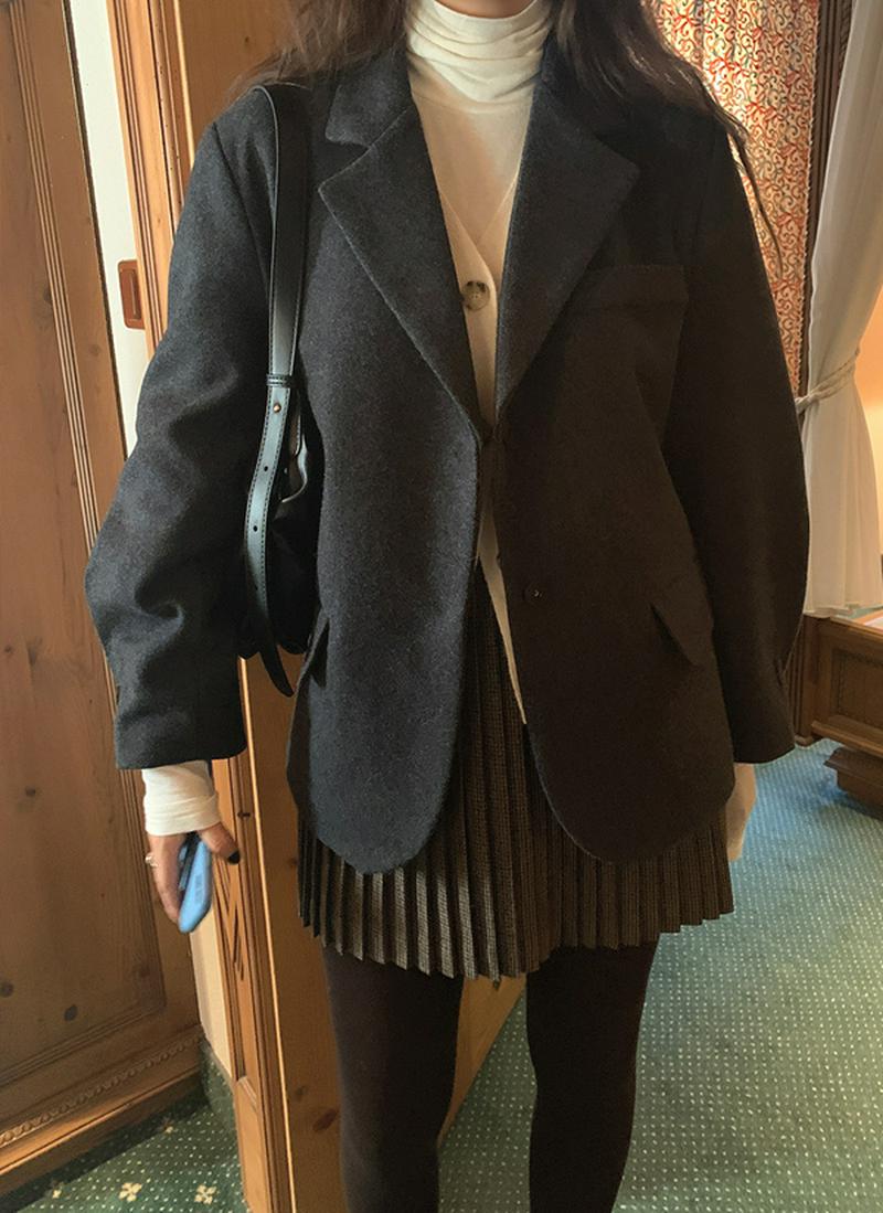 メランジカラージャケット