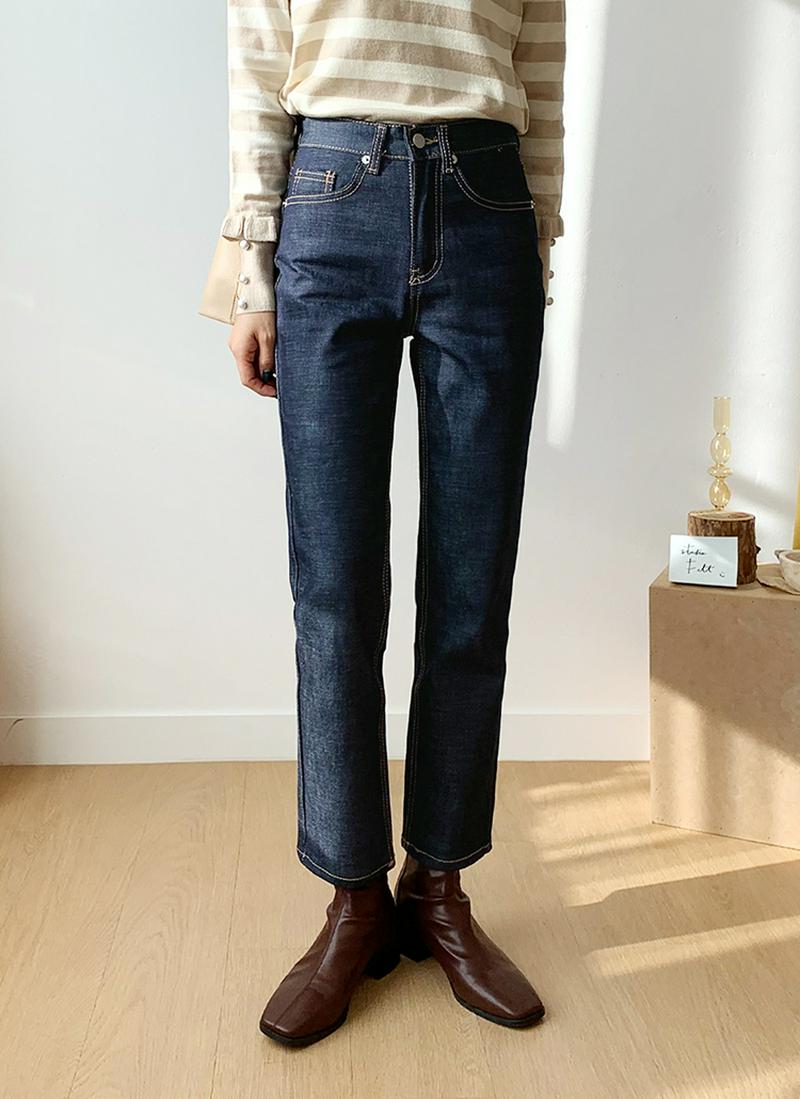 ストレートデニムパンツ・全1色