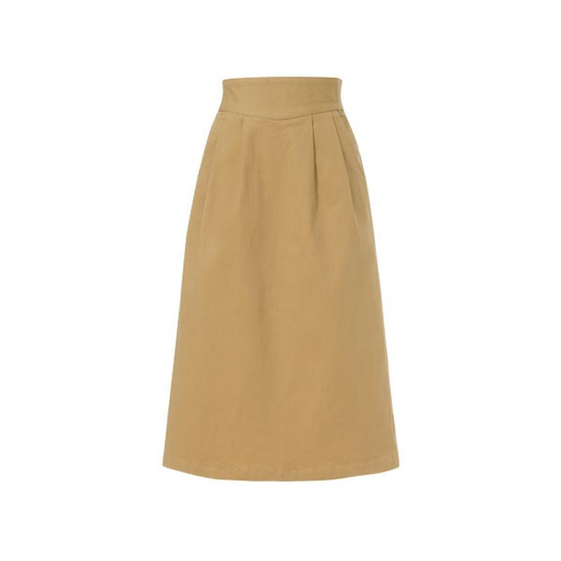 【OUTLET19AW】【1000円以下】[ツイルタックナロータイトスカート]0819