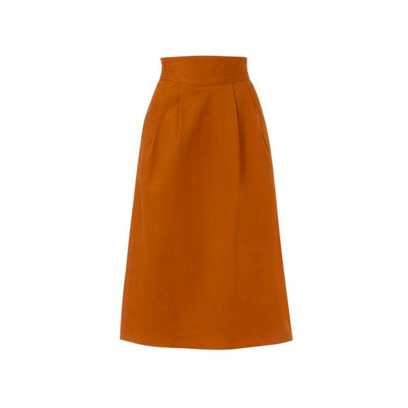 【OUTLET19AW】【1000円以下】[ツイルタックナロータイトスカート]0819