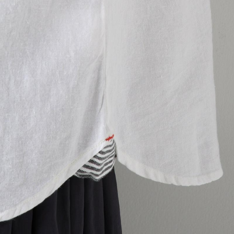 シルケット加工でしなやかな肌触りコットンダンガリーシャツ【Ｍ～４Ｌ】