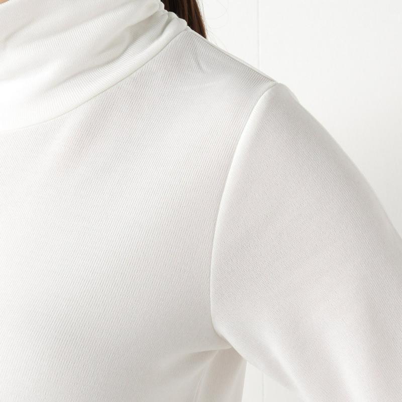 ストレッチ裏起毛無地クシュＴシャツ