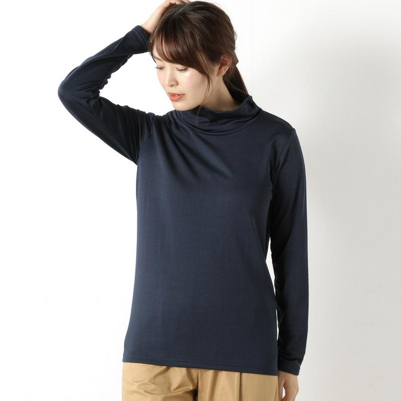 ストレッチ裏起毛無地クシュＴシャツ