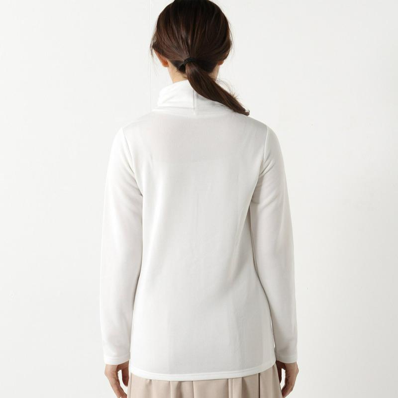 ストレッチ裏起毛無地クシュＴシャツ