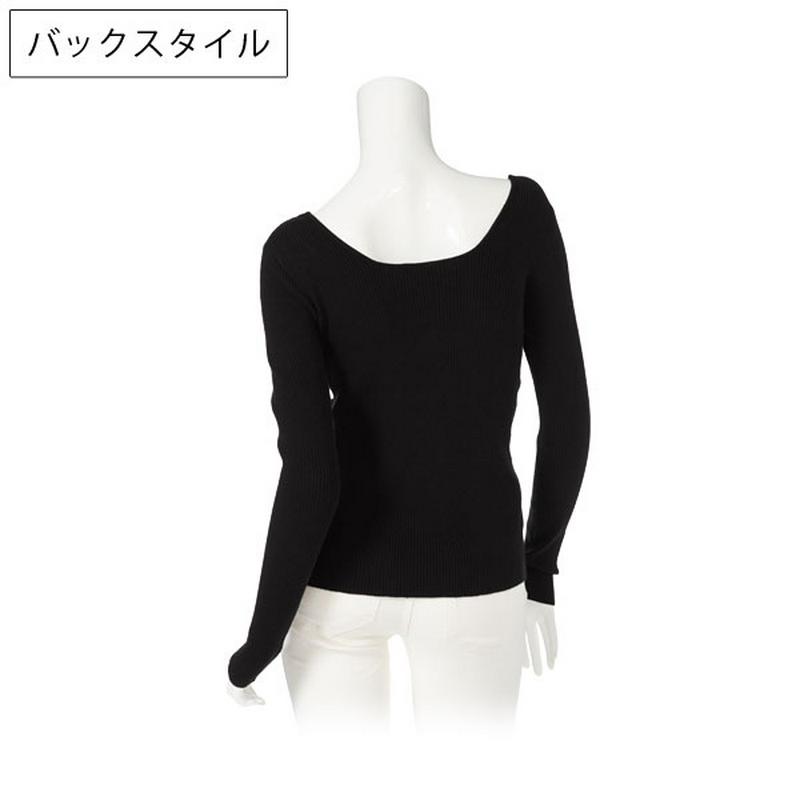 【メール便対応】[上質ニットツイストトップス]0915
