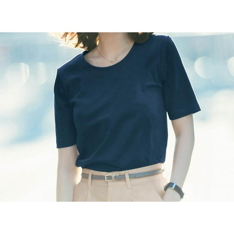 イマドキべーシック女っぽＴシャツ