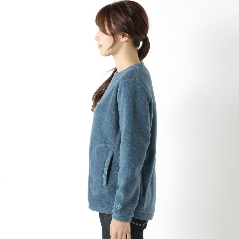 レディース　サーマルセーブルクルー長袖Ｔシャツ【帯電防止】
